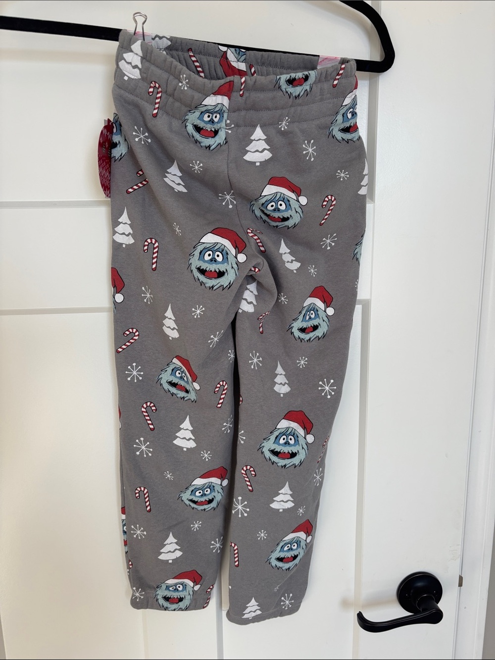Hybrid Apparel Grey Holiday Monster Print Joggers